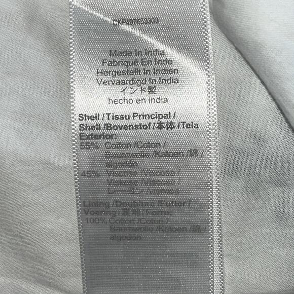 NWT Madewell Embroidered V-Neck Midi Dress Size Medium Bandana White Black Lace - Picture 7 of 8